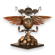 Soundproof Eyeball Limited Edition Bronze Sculpture by Rick Griffin - Front