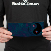 Space Your Face Yin-Yang Bi-Fold Wallet | Black