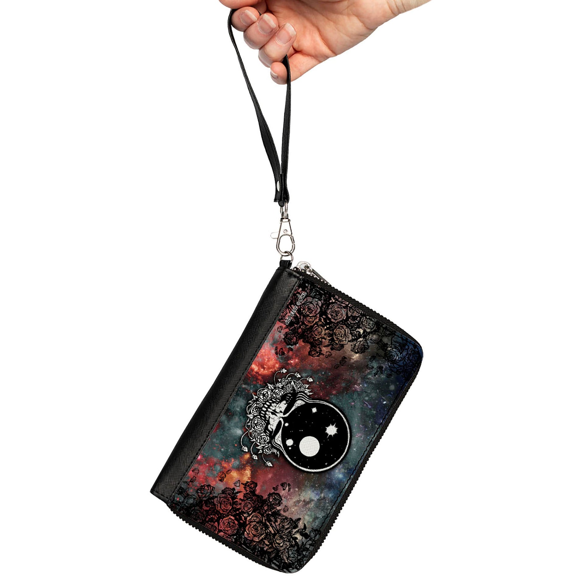 Space Your Face Zipper Wallet | Galaxy