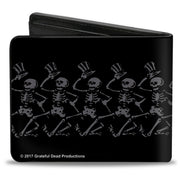 Steal Your Face + Dancing Skeletons Bi-Fold Wallet