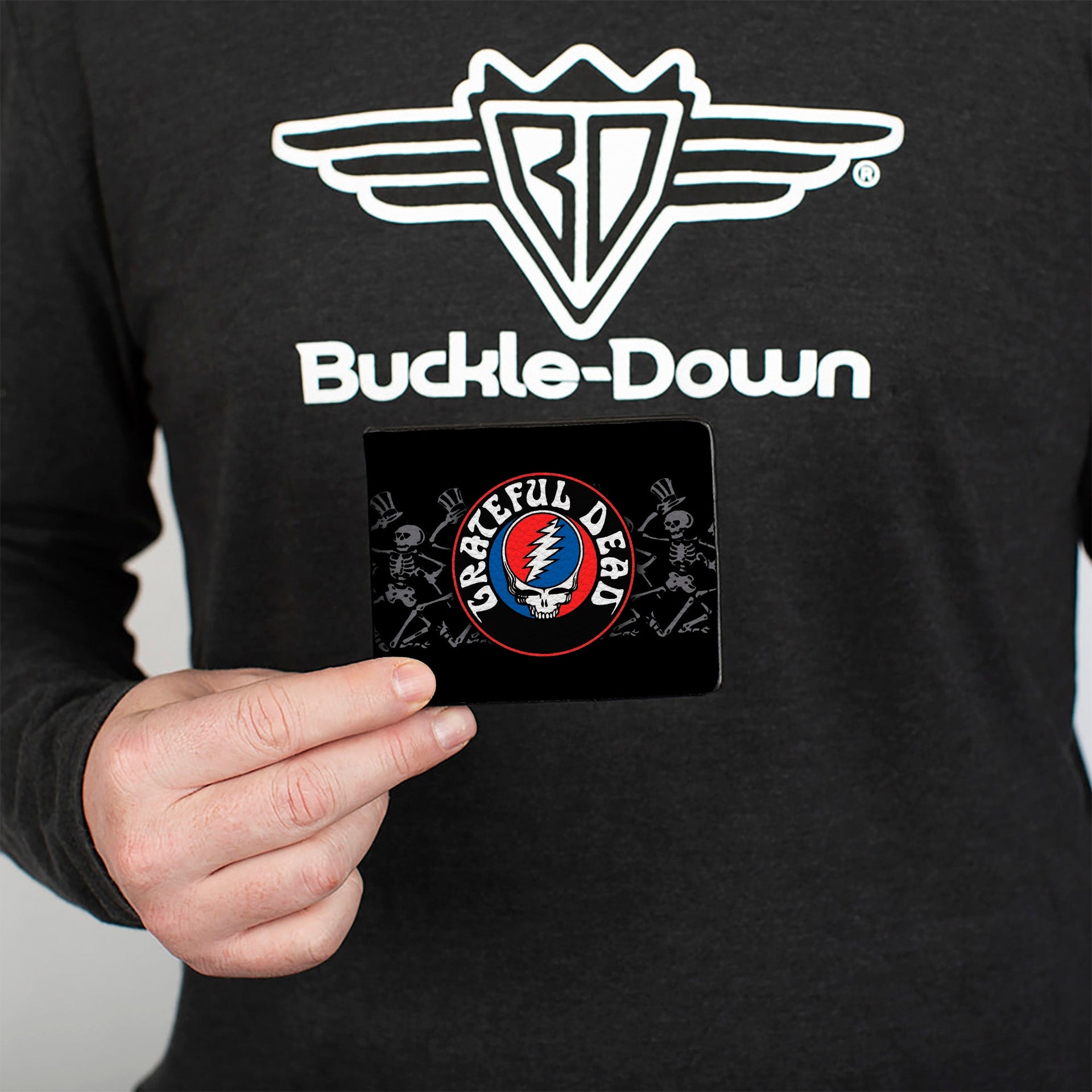 Steal Your Face + Dancing Skeletons Bi-Fold Wallet