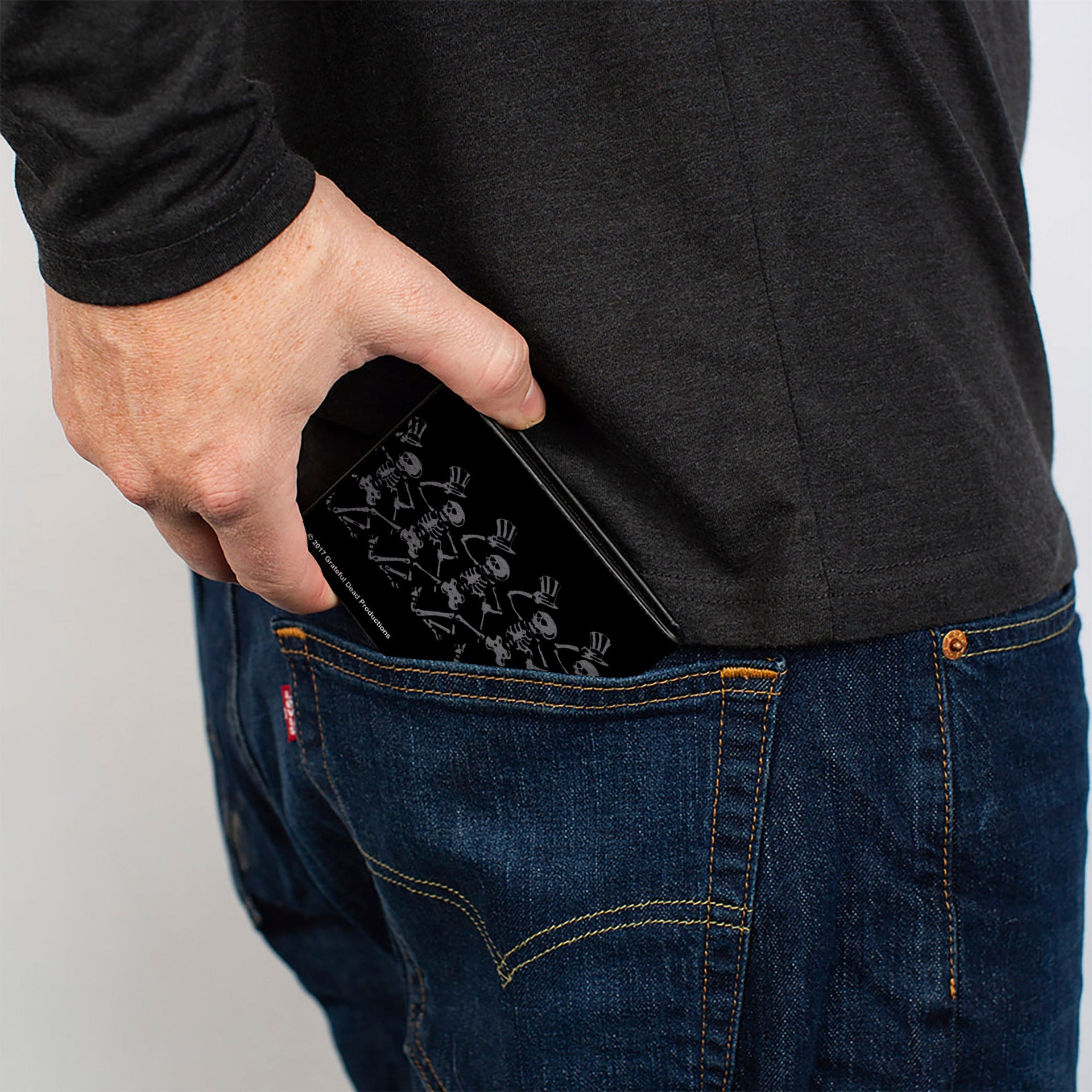 Steal Your Face + Dancing Skeletons Bi-Fold Wallet