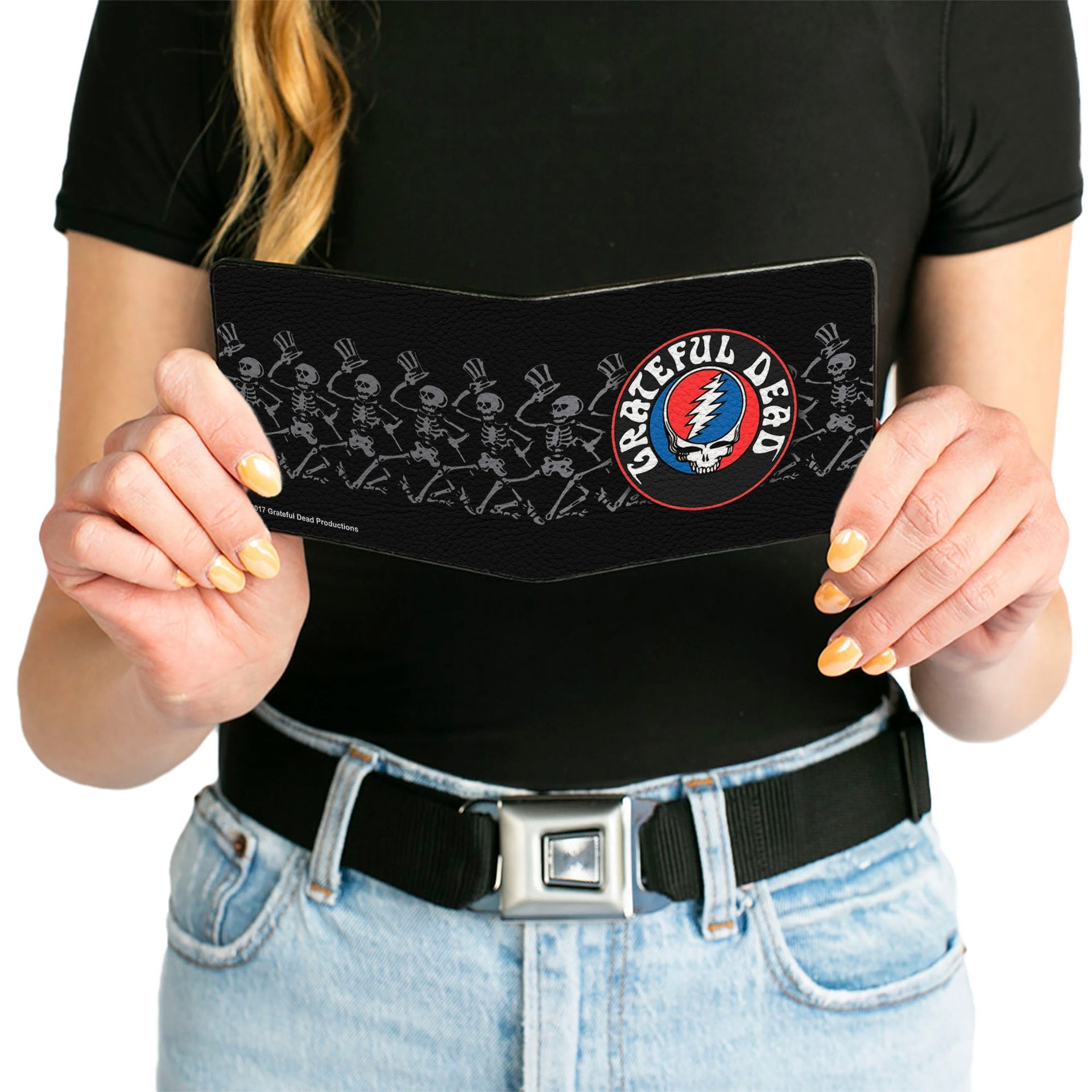 Steal Your Face + Dancing Skeletons Bi-Fold Wallet