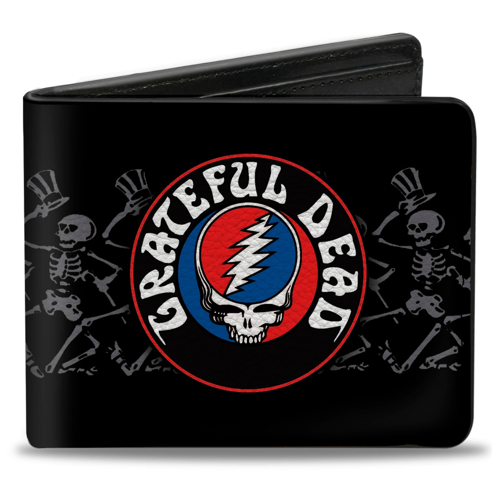 Steal Your Face + Dancing Skeletons Bi-Fold Wallet