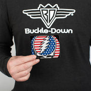 Steal Your Face + Stars and Stripes Bi-Fold Wallet | Close-Up