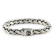 Grateful Dead Steal Your Face Sterling Silver Bracelet - Back