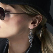 Steal Your Face Sterling Silver Drop Earring