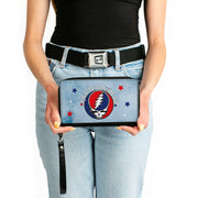 Steal Your Face Zipper Wallet | Stars