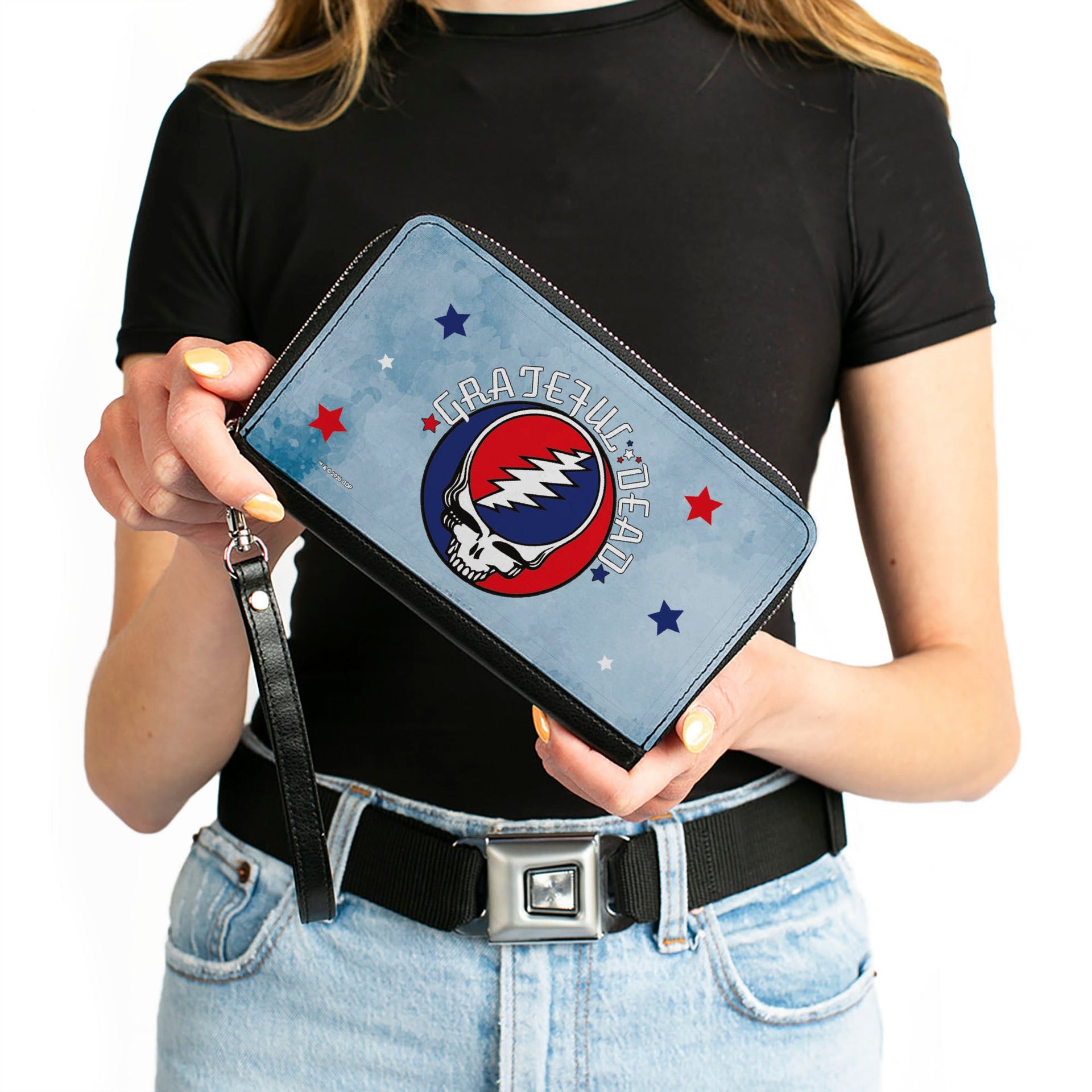 Steal Your Face Zipper Wallet | Stars