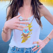 Steal Your Prism Necklace | Gold