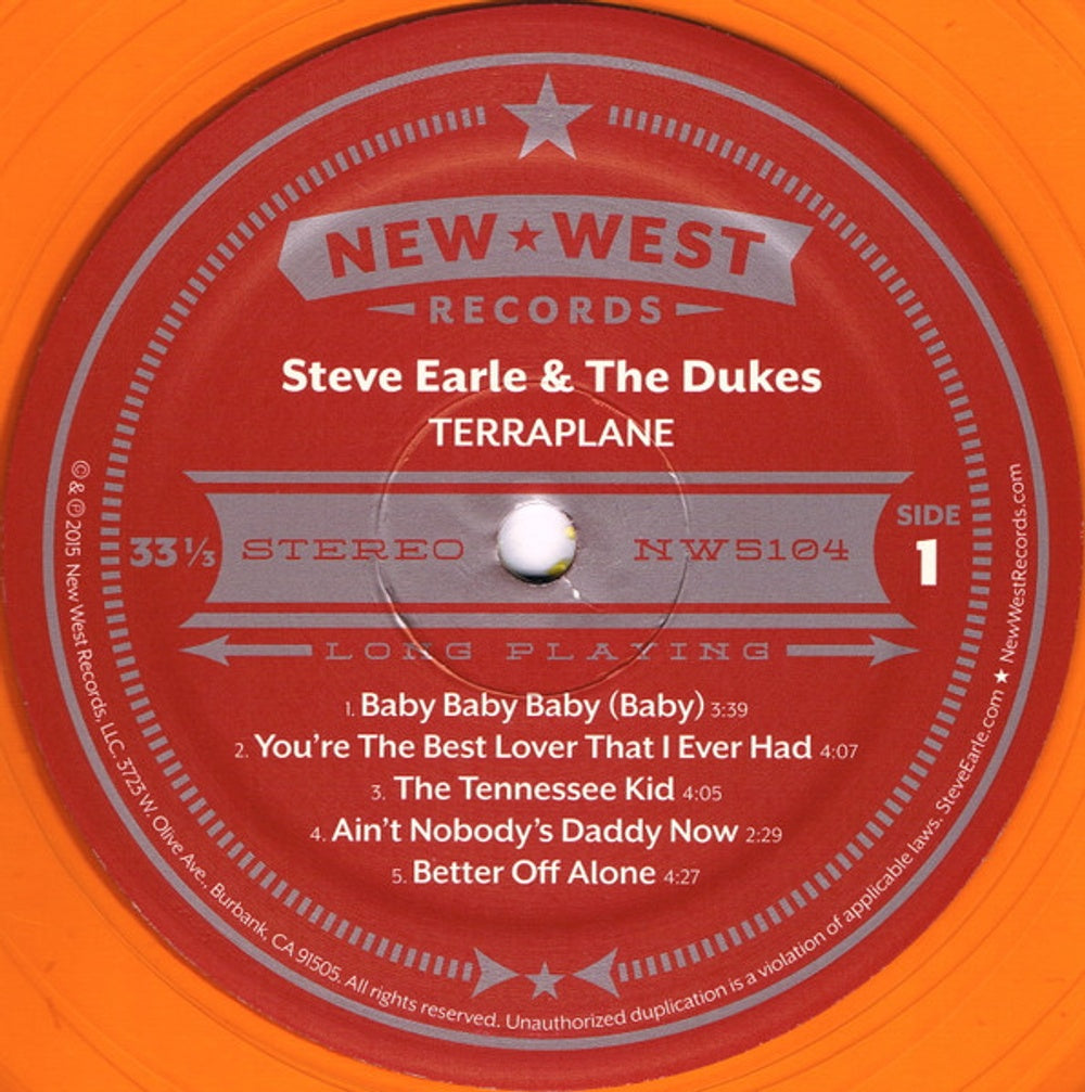Steve Earle – Terraplane (LP Vinyl)