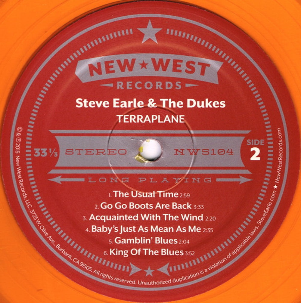 Steve Earle – Terraplane (LP Vinyl)