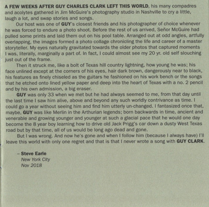 Steve Earle & The Dukes – GUY (CD)