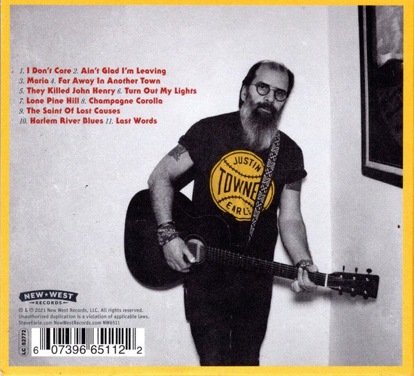 Steve Earle & The Dukes – J.T. (CD)