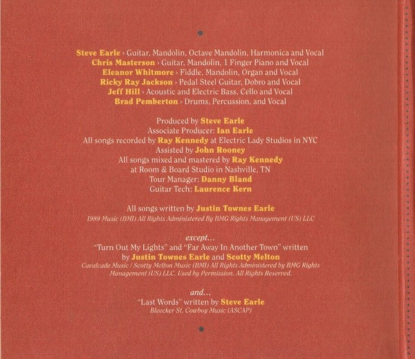 Steve Earle & The Dukes – J.T. (CD)