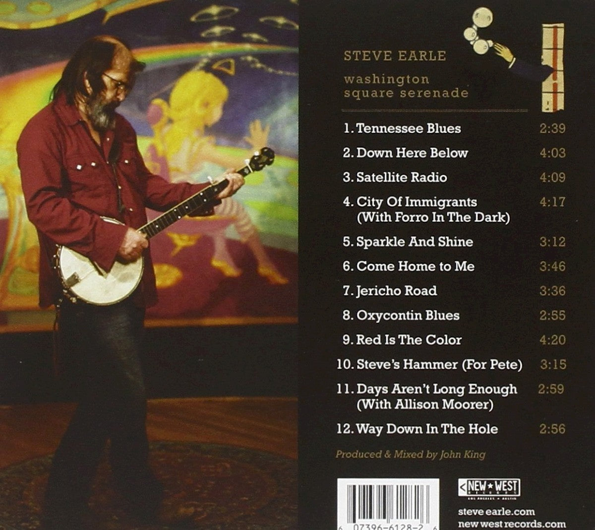 Steve Earle – Washington Square Serenade (CD)