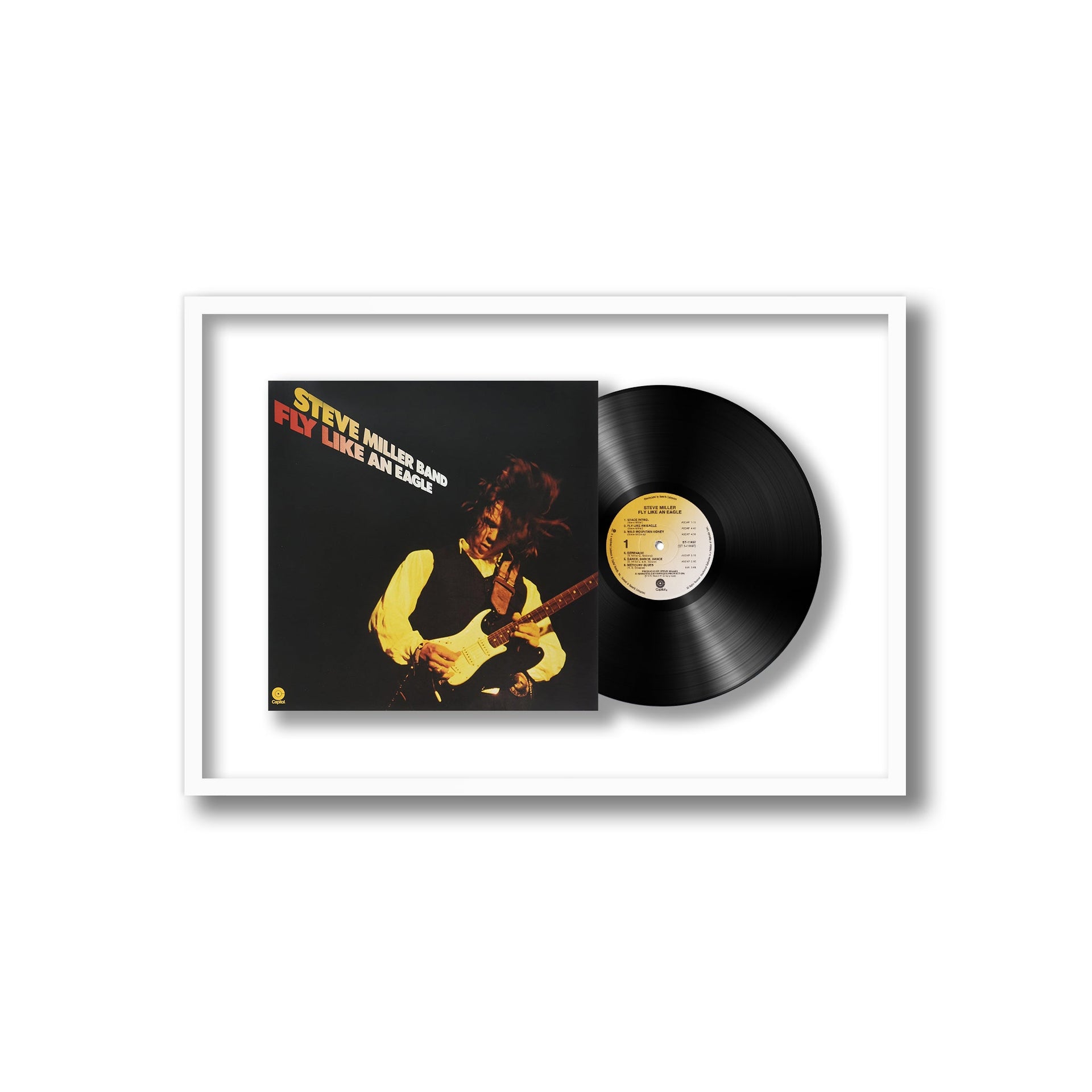 Steve Miller Band - Fly Like An Eagle (Framed Vinyl)