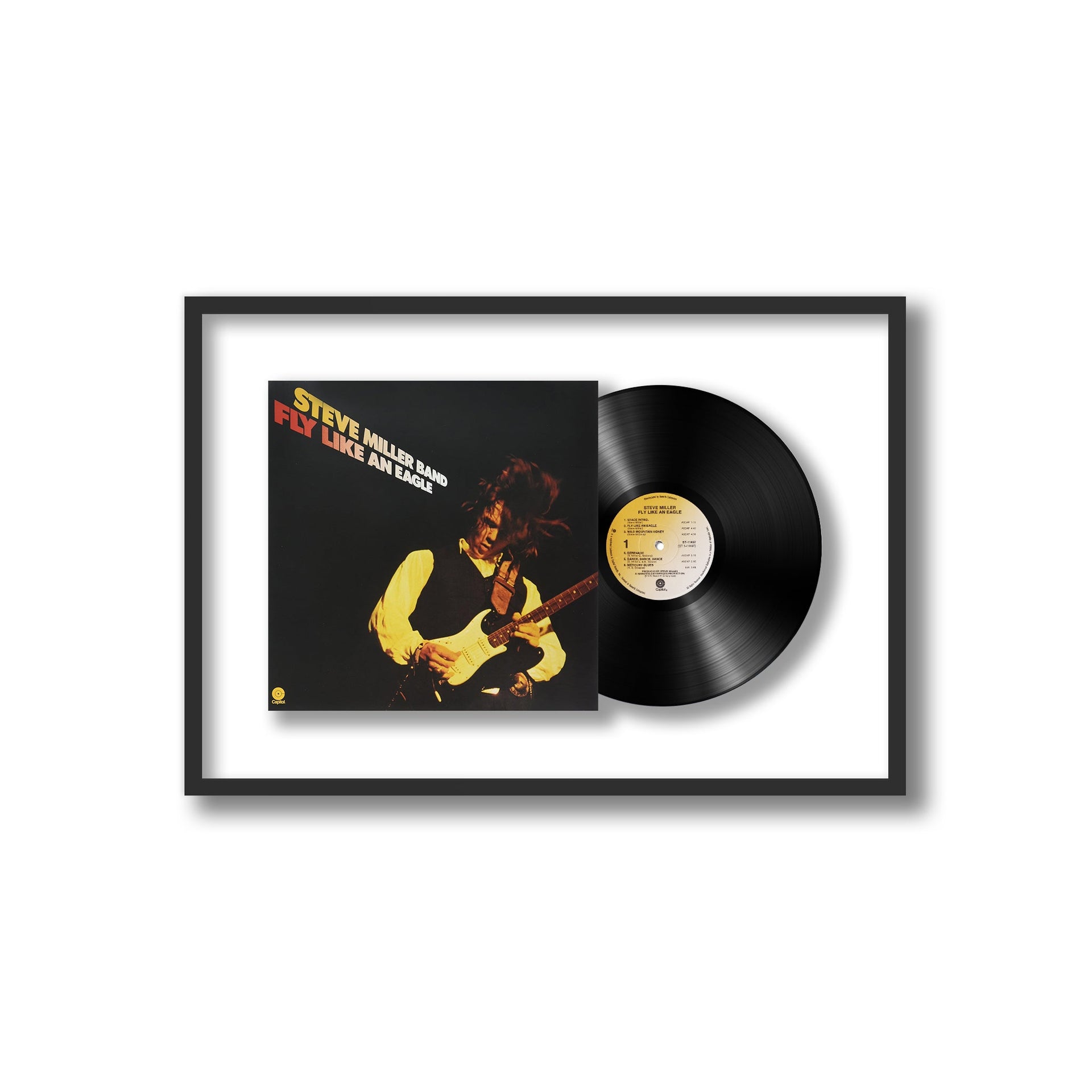 Steve Miller Band - Fly Like An Eagle (Framed Vinyl)