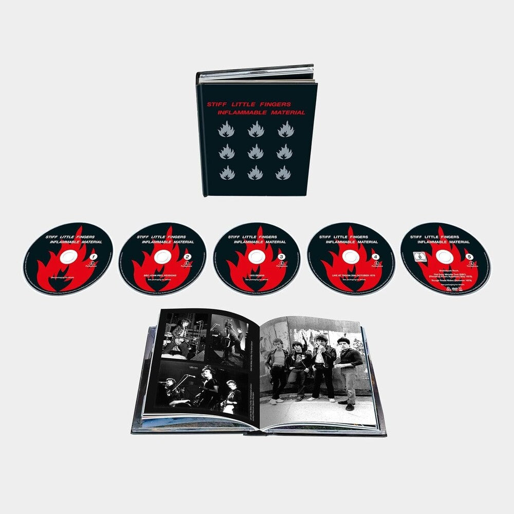 Stiff Little Fingers – Inflammable Material (W/Dvd, Remastered CD)