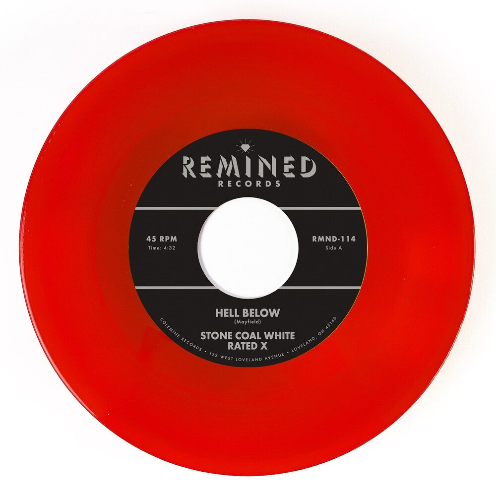 Stone Coal White – Hell Below / Free - Clear Orange/Red (Clear, Org 7" Vinyl)
