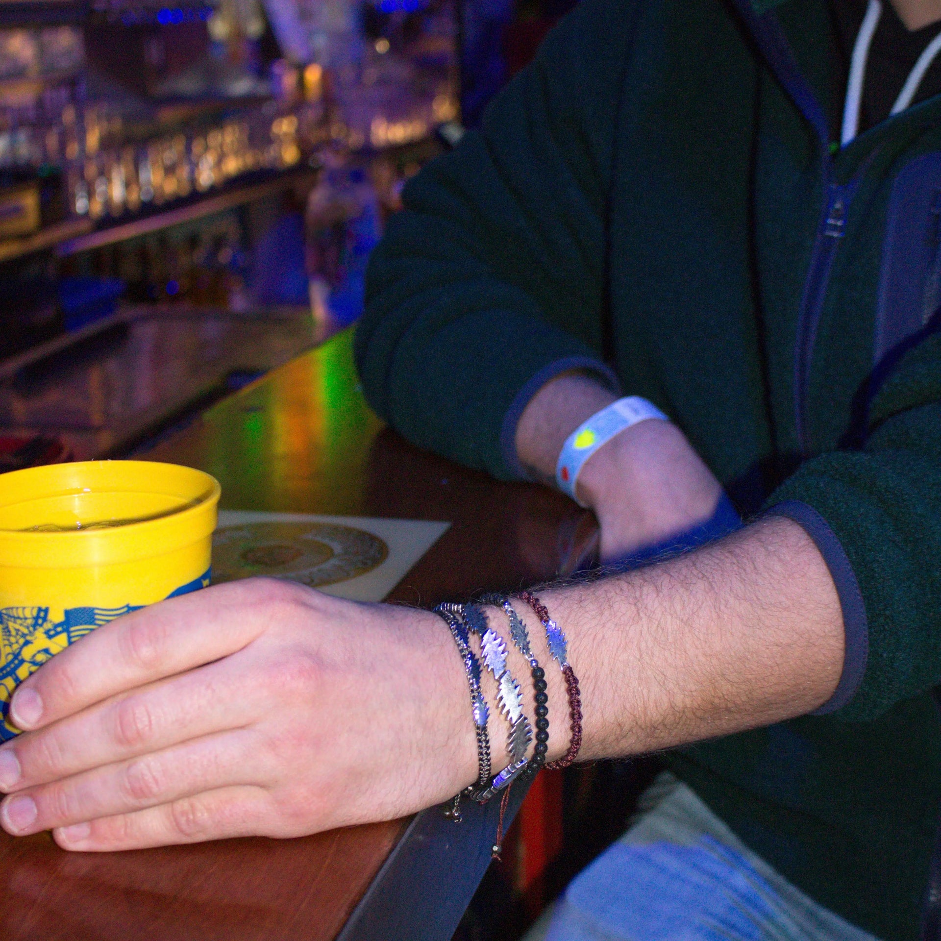 Grateful Dead Summer Tour Bracelet Stack | Stone Jack Baller Hiouchi Jewels / Rose & Bolt Grateful Dead Jewelry Bracelet {{Shop name}}