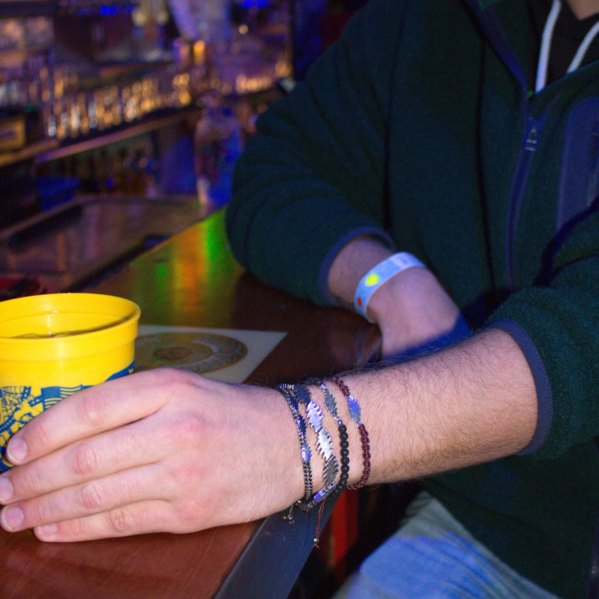 Grateful Dead Summer Tour Bracelet Stack | Stone Jack Baller - Alternate View