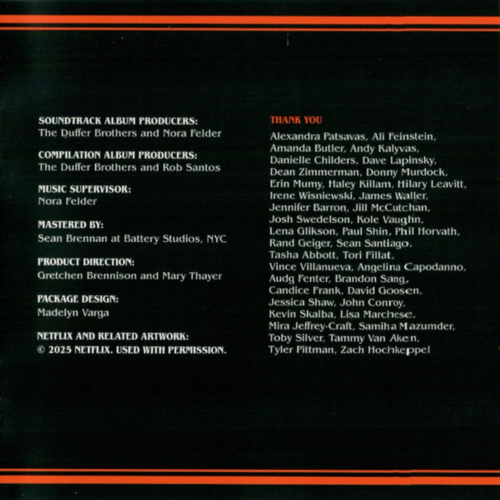 Stranger Things - Season 5 Soundtrack (CD)