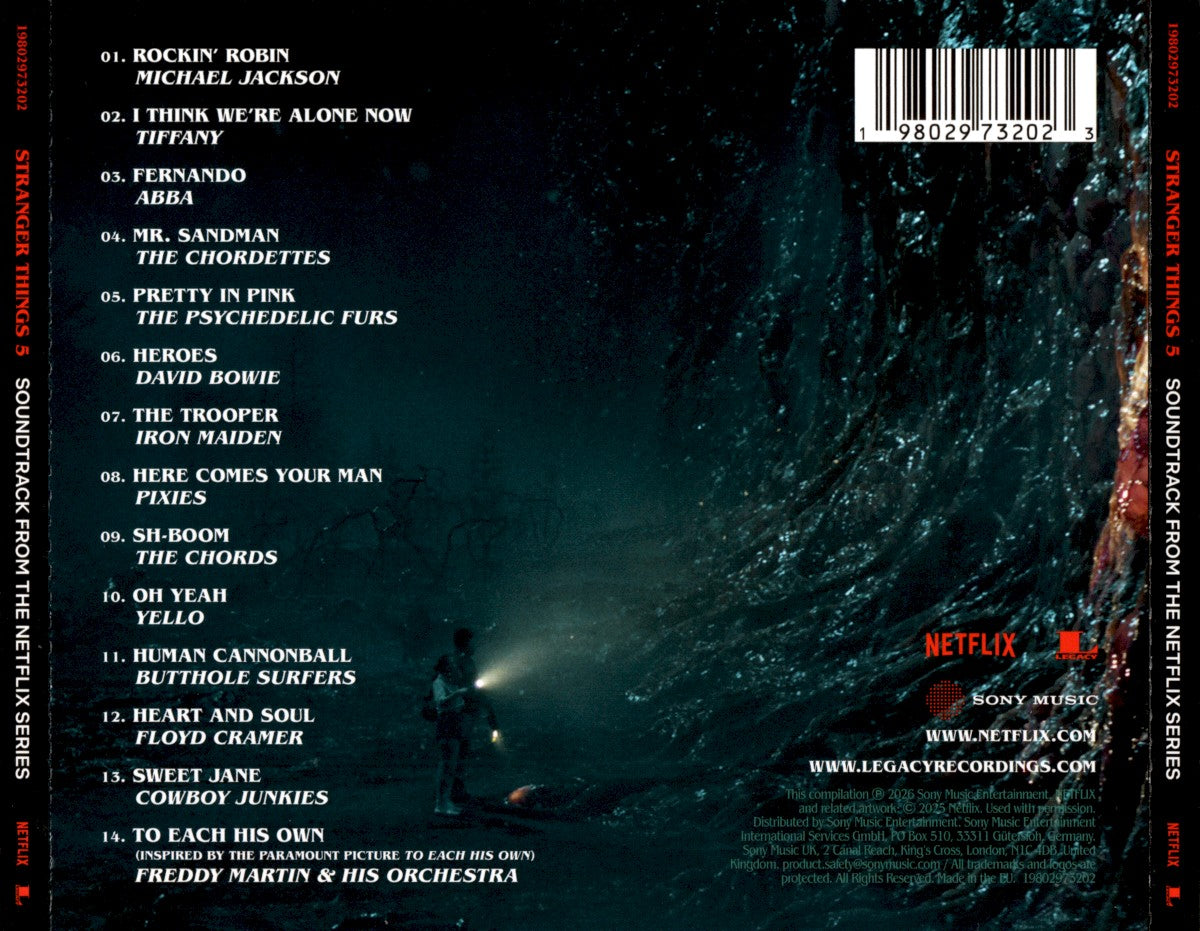 Stranger Things - Season 5 Soundtrack (CD)