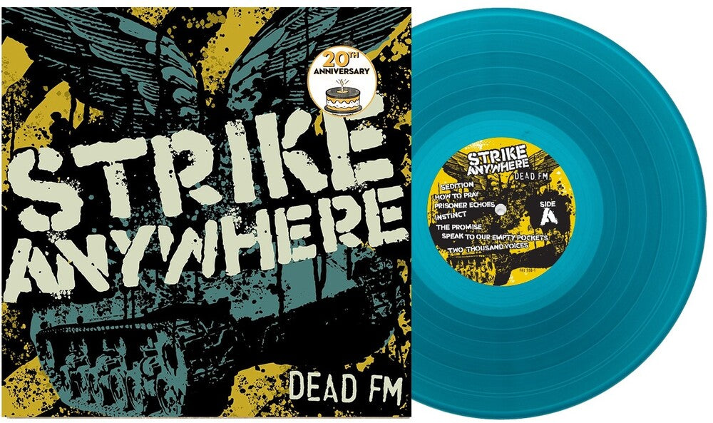 Strike Anywhere – Dead FM (Sea Blue LP Vinyl)