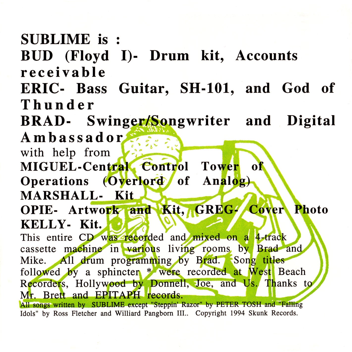 Sublime – Robbin' The Hood (2-LP Vinyl)