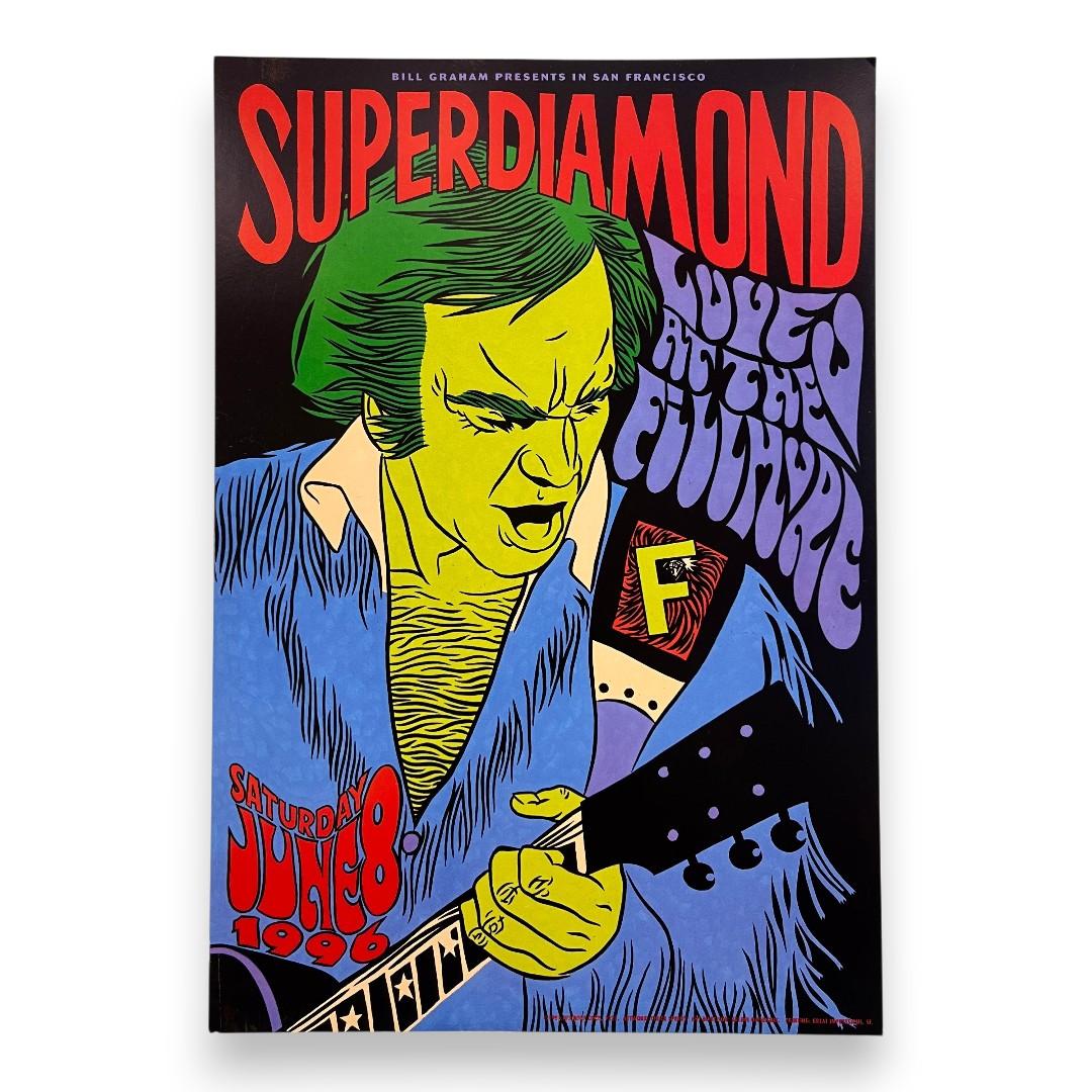 Super Diamond – The Fillmore, San Francisco (Jun 8, 1996) by Chuck Sperry