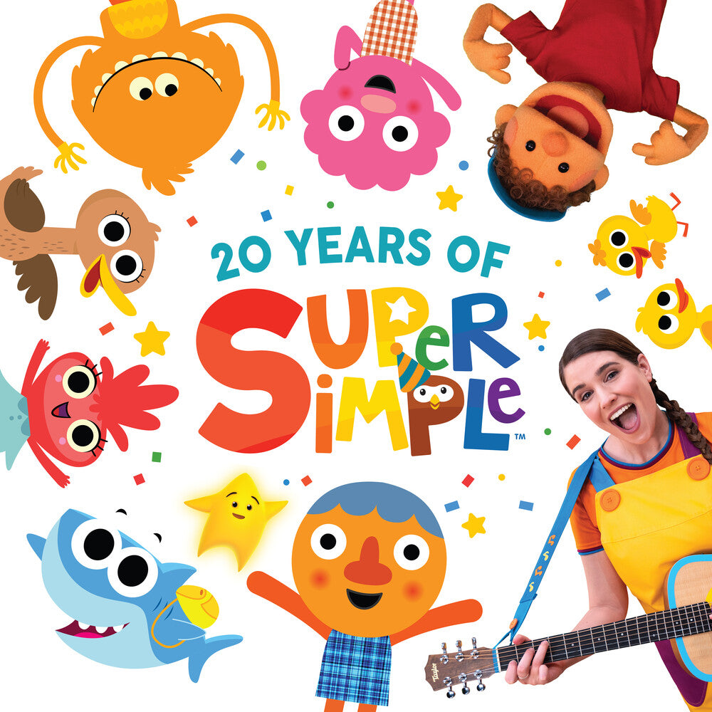 Super Simple Songs – 20 Years Of Super Simple (Colored, Limited Edition LP Vinyl)