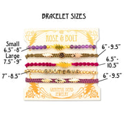 Grateful Dead Summer Tour Stacking Bracelets | Sweet Mama Hiouchi Jewels / Rose & Bolt Grateful Dead Jewelry Bracelet {{Shop name}}