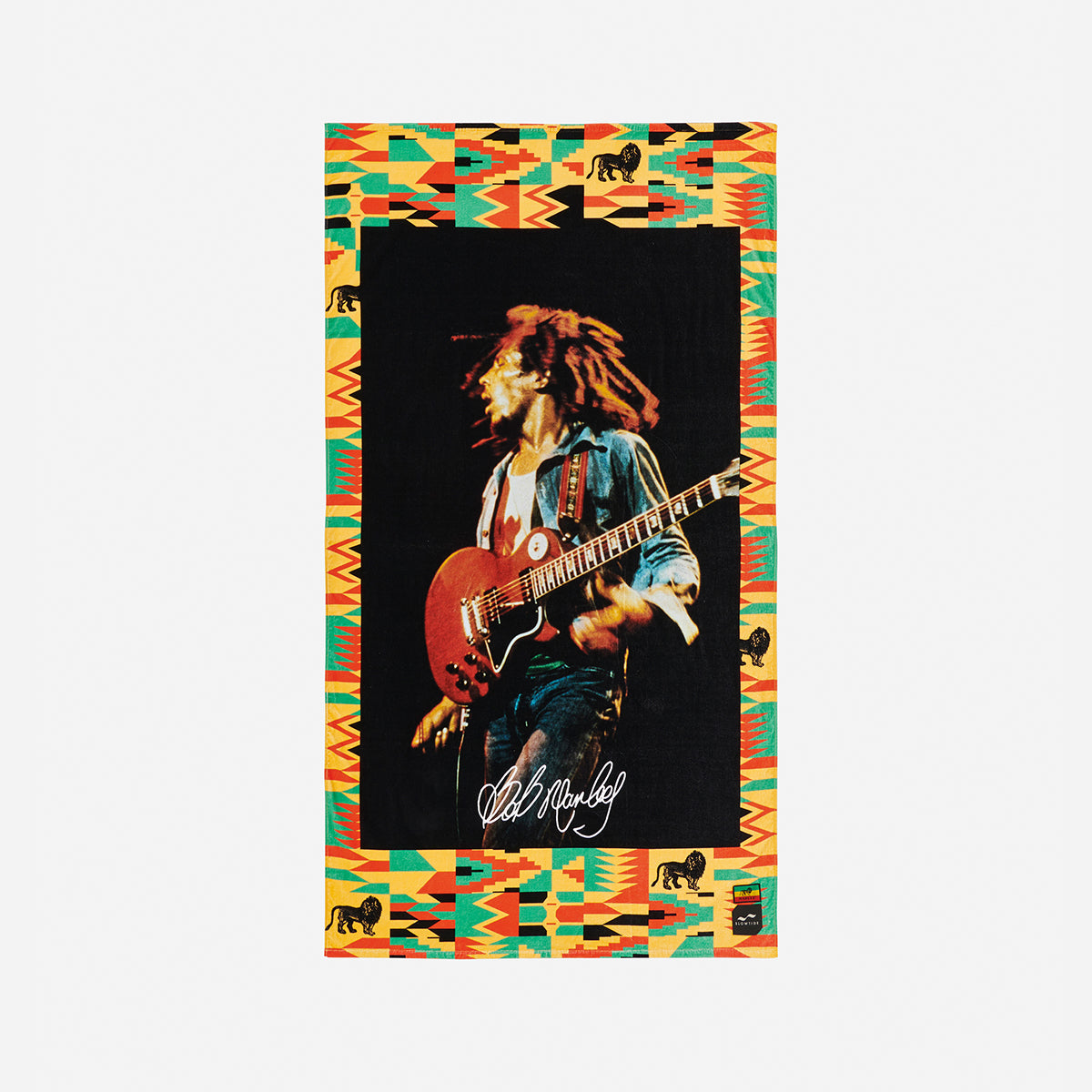 Trenchtown Beach Towel | Bob Marley x Slowtide