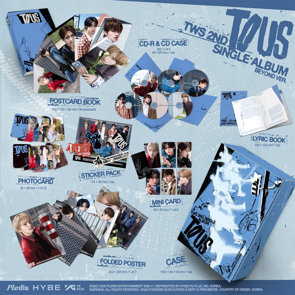 TWS – TWS 2nd Single Album 'TO US' (Beyond Ver. CD)