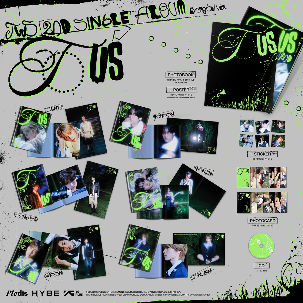 TWS – TWS 2nd Single Album 'TO US' (Everglow Ver. CD)