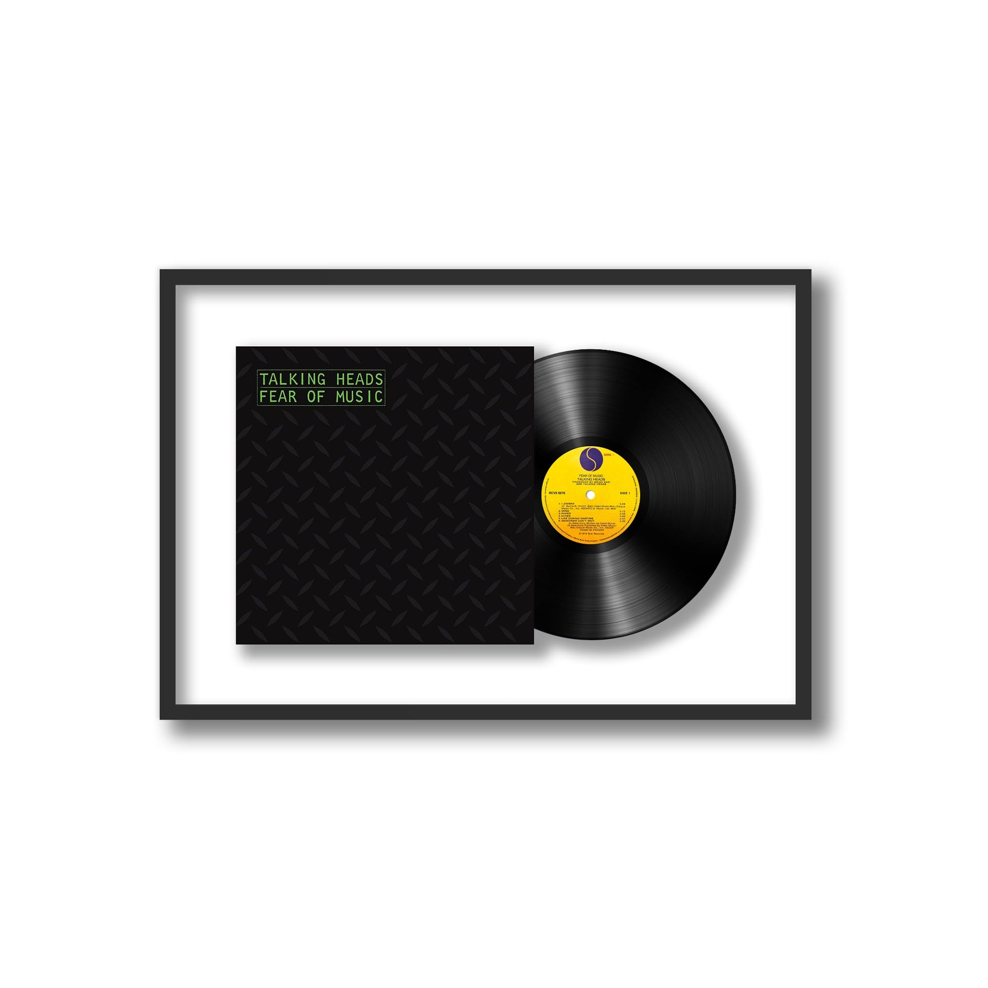 Talking Heads - Fear of Music (Framed Vinyl)
