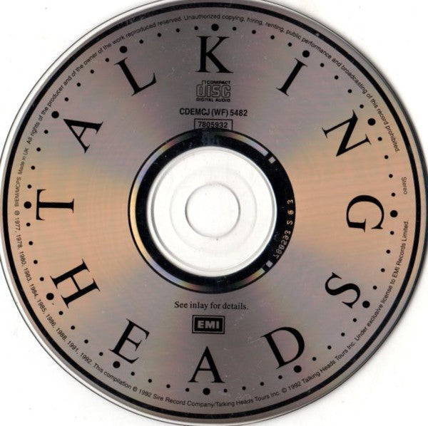 Talking Heads – Once in Lifetime (CD)