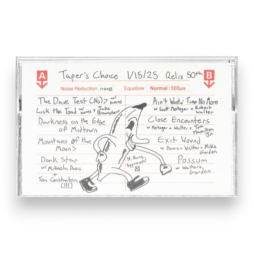Taper's Choice – Relix 50: Live at Brooklyn Bowl Cassette + Player Bundle