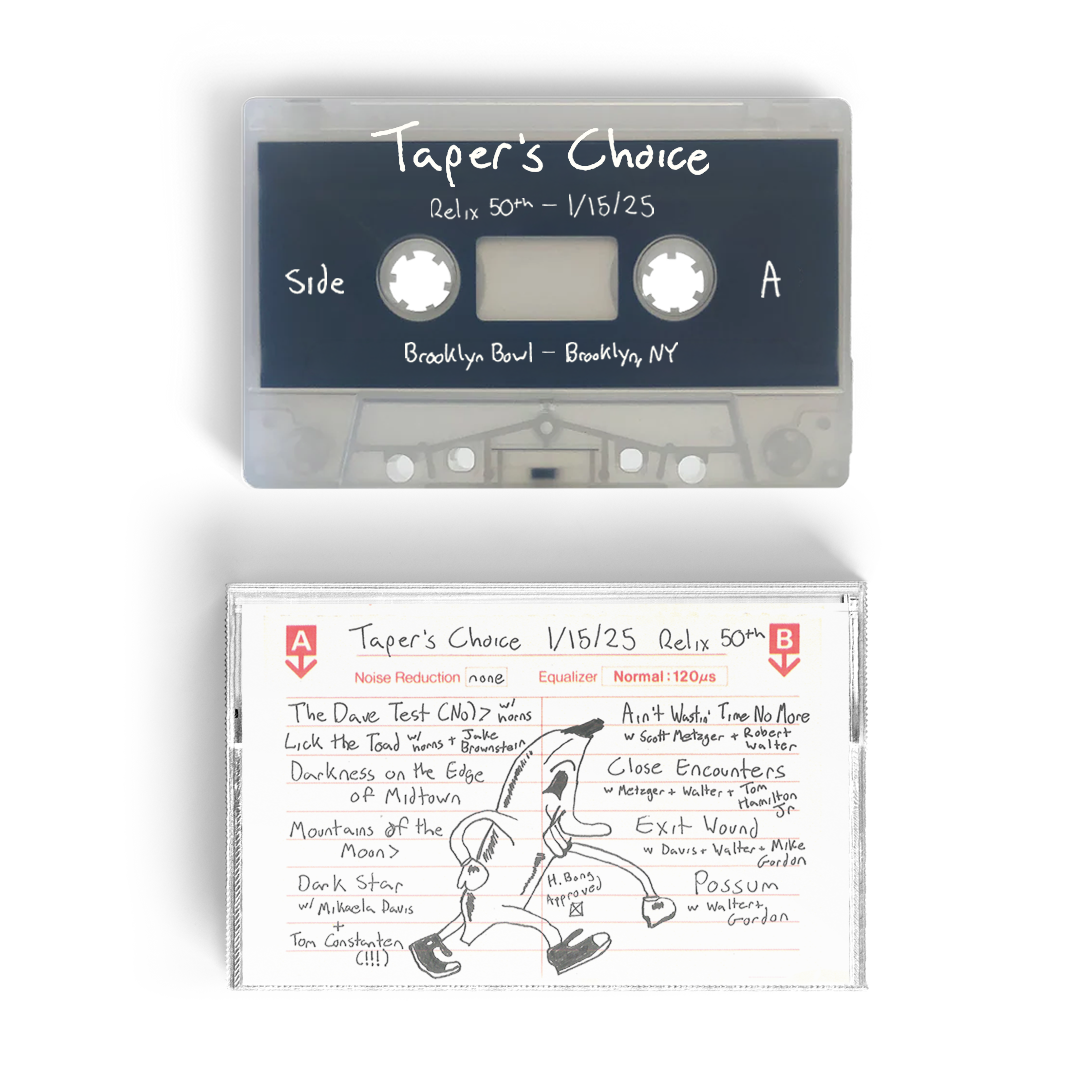 Taper's Choice – Relix 50: Live at Brooklyn Bowl (Limited Edition Cassette)