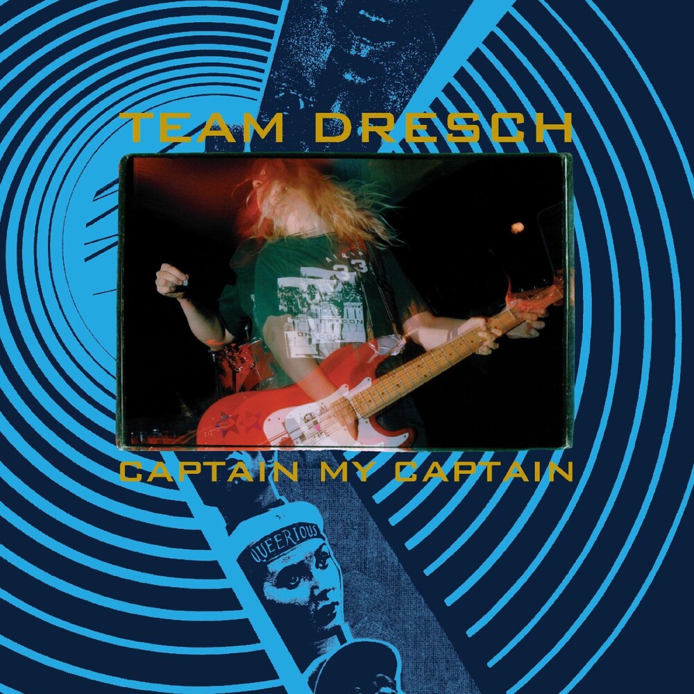 Team Dresch – Captain My Captain - Bass Guitar Red (Colored, Red LP Vinyl)