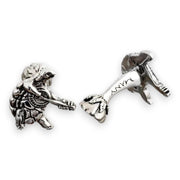 Grateful Dead Terrapin Station Sterling Silver Cufflink - Front