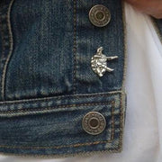 Terrapin Station Sterling Silver Pin