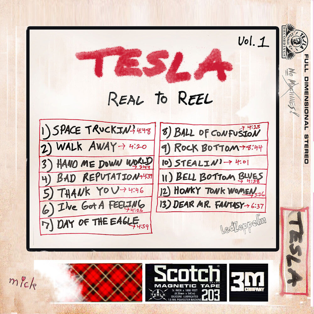 Tesla – Real To Reel Vol 1 (Deluxe LP Vinyl)