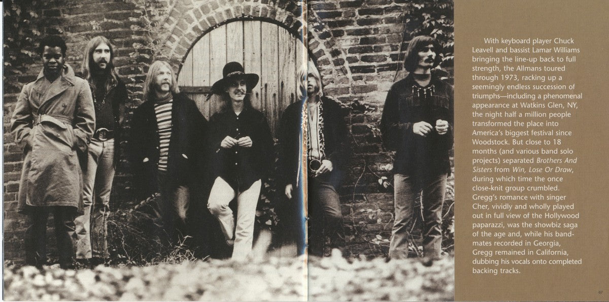 The Allman Brothers Band – Gold (2-CD) - Side View