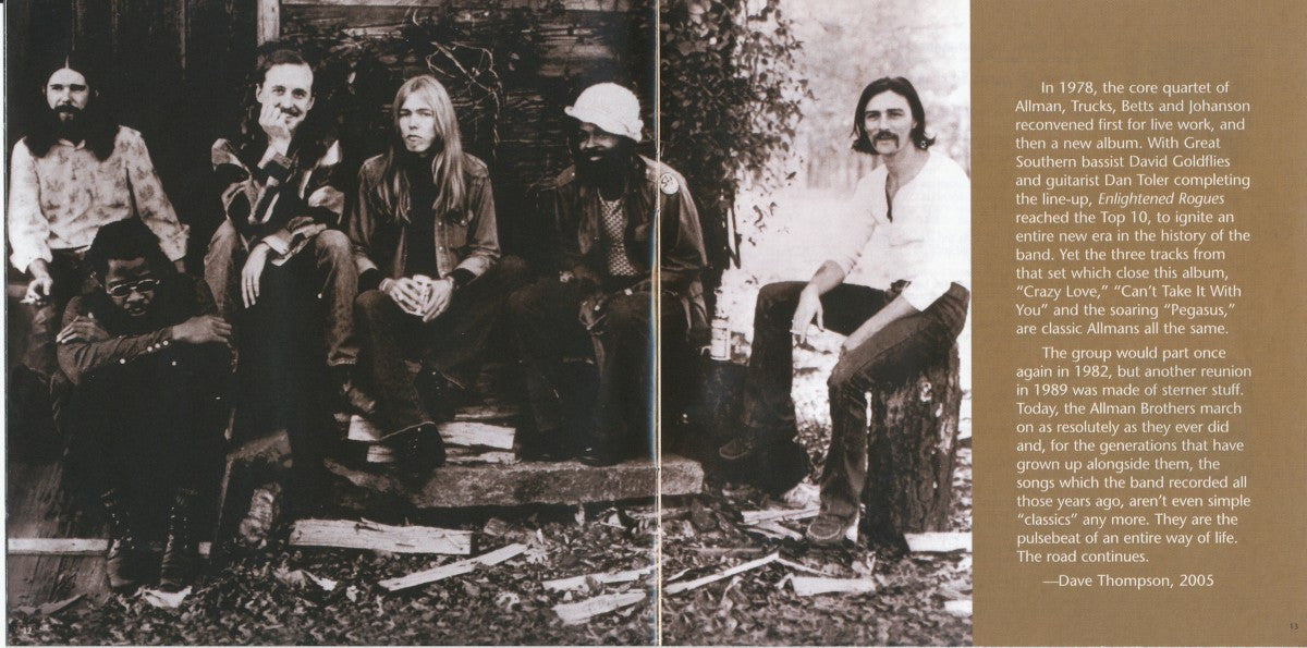The Allman Brothers Band – Gold (2-CD) - Packaging