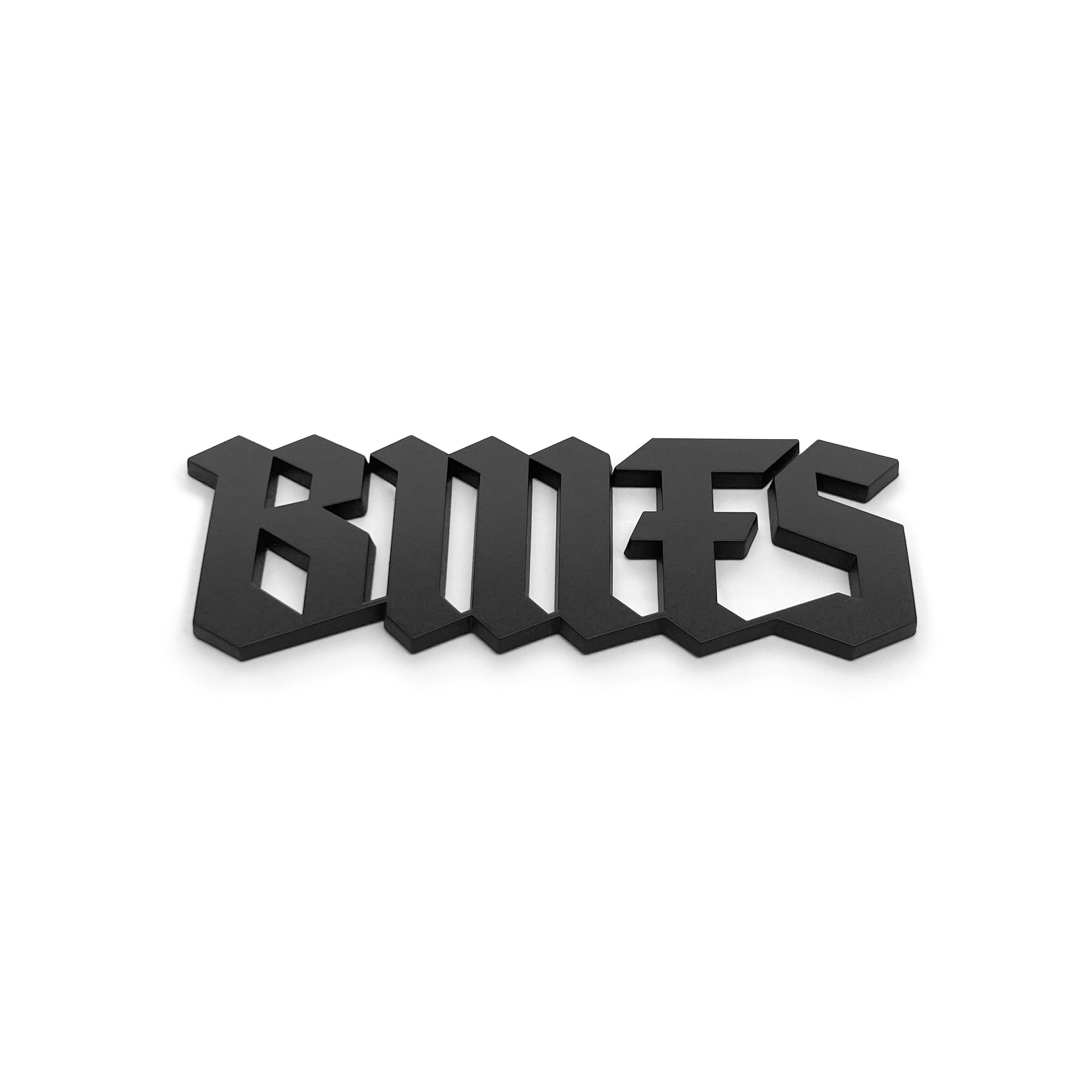 The BMFS 2.0 Badge - Side View