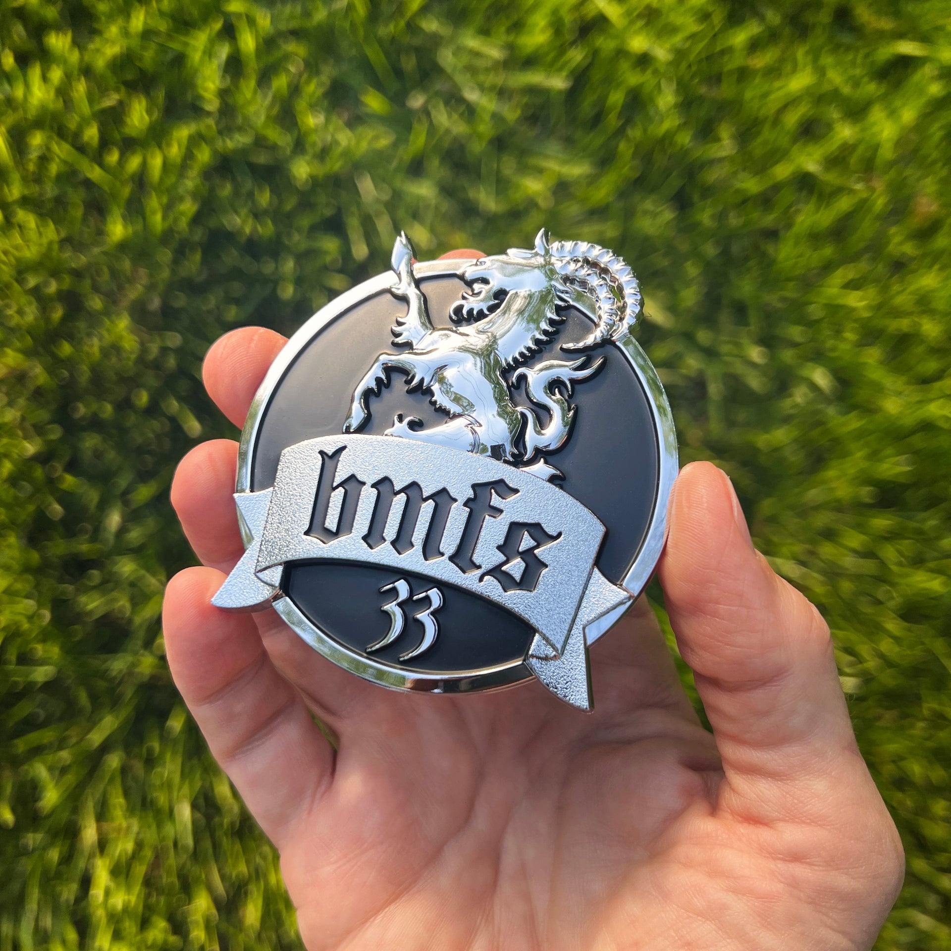 The BMFS Goat Badge