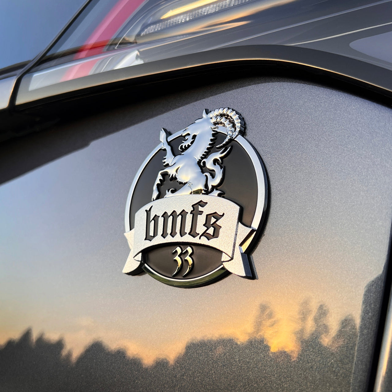 The BMFS Goat Badge