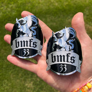 The BMFS Goat Bottle Badge (2-Pack) - Detail